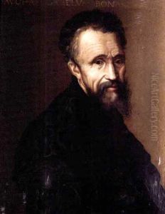 Portrait Of Michelangelo Buonarroti (1475-1564), Half Length, Wearing Black