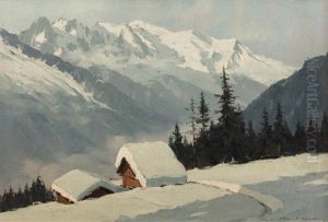Hiver Au Col De Montets (chamonix)