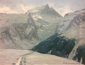 La Meige En Hiver by Charles Henry Contencin