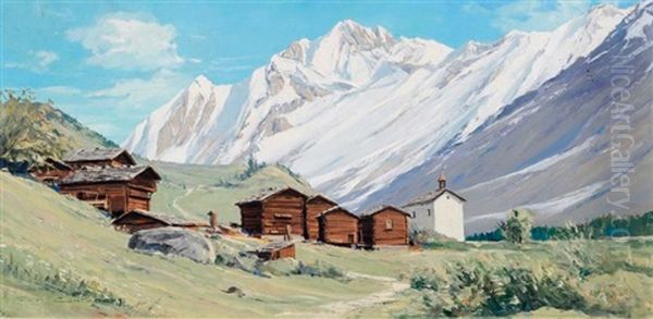 Vallee De Lotochen (valais) - view 1