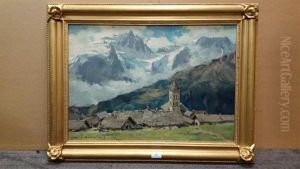 Les Terrasses Et La Meige by Charles Henry Contencin