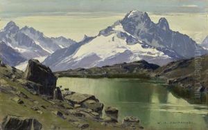 Aiguille Verte by Charles Henry Contencin