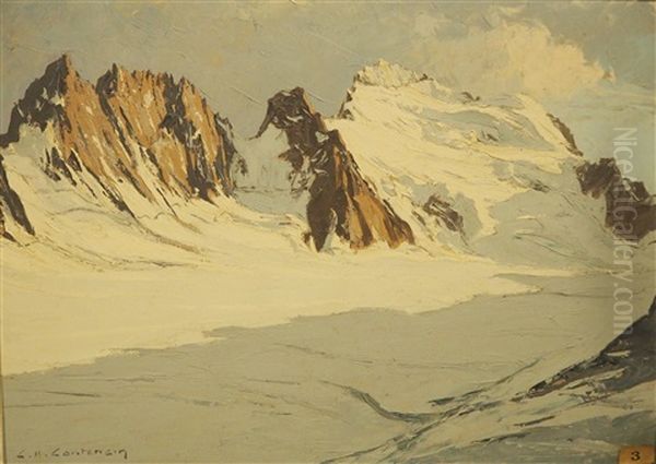 Soir Sur Les Ecrins - view 1