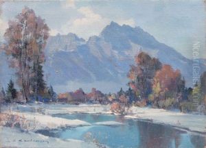 Fin D'hiver En Valais
