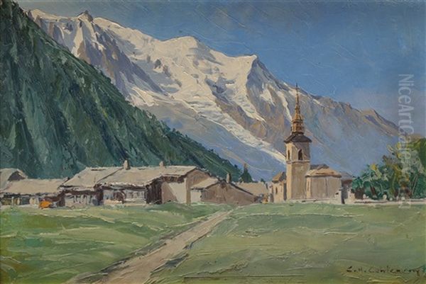 Argentiere Et Le Mont Blanc - view 1