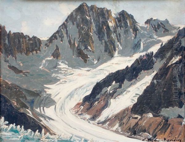 Les Grandes Jorasses Vues Du Couvercle - view 1