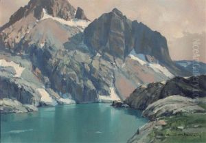 Lac De Montagne (lac Cornu) by Charles Henry Contencin