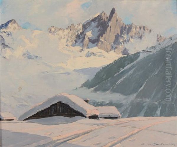 L'aiguille Du Dru, Vallee De Chamonix - view 1