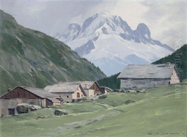 Le Col Des Montets Et L'aiguille Verte - view 1