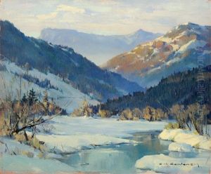 Les Contamines by Charles Henry Contencin