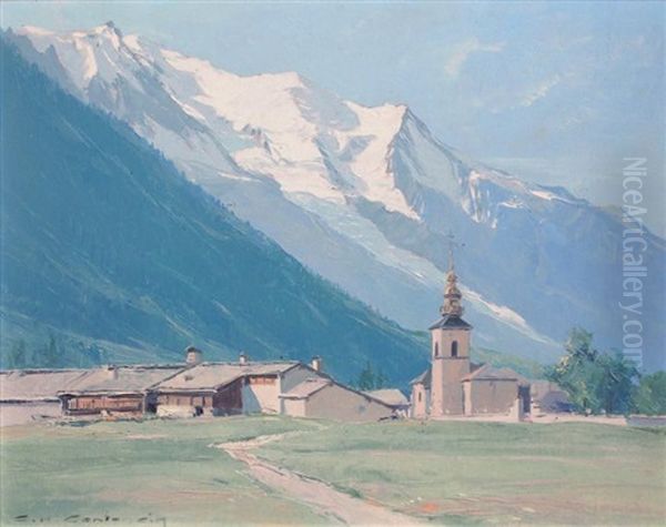 Argentieres Et Le Mont-blanc - view 1
