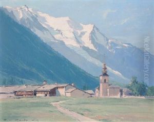 Argentieres Et Le Mont-blanc