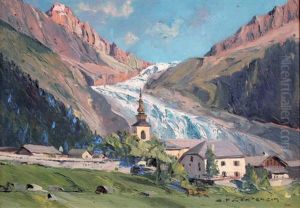 Argentieres Et Le Glacier D'argentieres