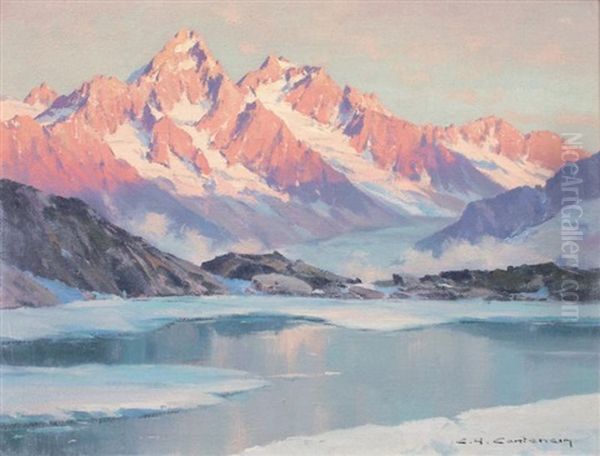 Le Lac Blanc Et L'aiguille Du Chardonnet - view 1