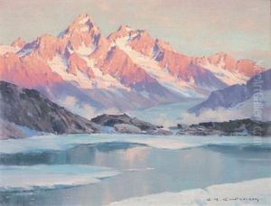 Le Lac Blanc Et L'aiguille Du Chardonnet