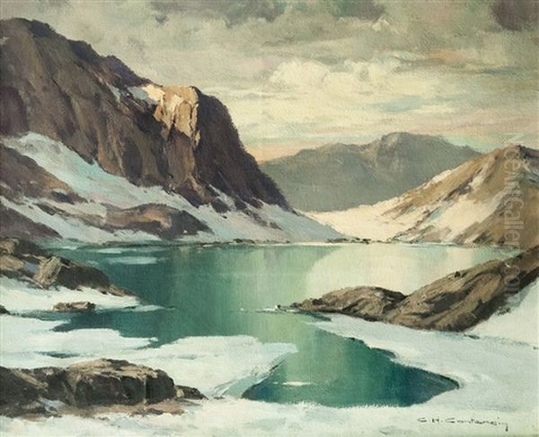 Le Lac Carre. Massif De Belledonne. - view 1