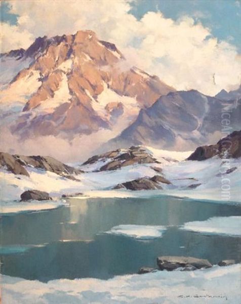 Lac De Montagne, Sommets Ensoleilles - view 1