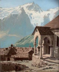 Les Terrasses Et La Meige by Charles Henry Contencin