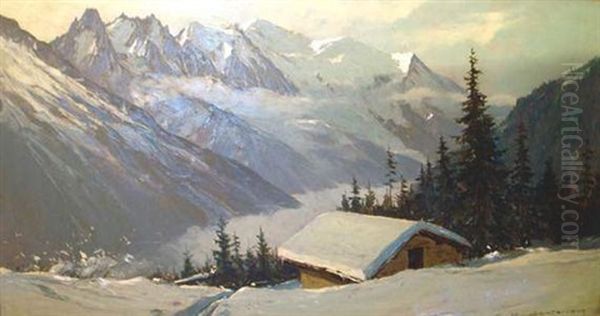 Mont Blanc, Chamonix - view 1