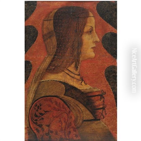 Ritratto Di Gentildonna Di Profilo - view 1