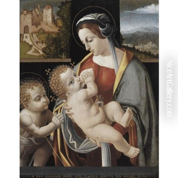 Madonna And Child With The Infant St. John - view 1