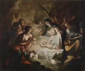 Adorazione Dei Pastori by Francesco Conti