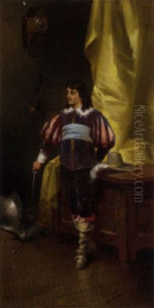 A Cavalier In An Interior - view 1