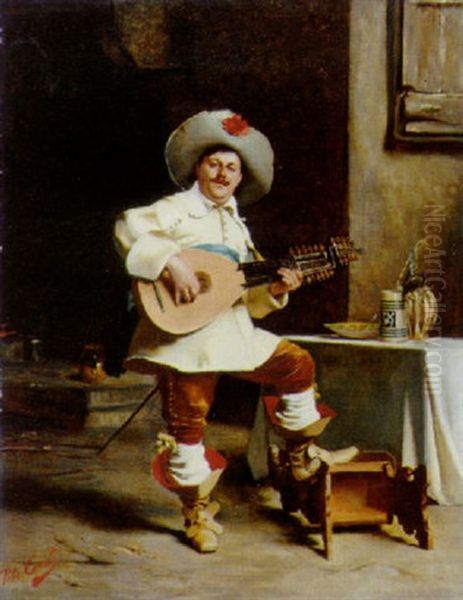 The Guitar Player - view 1