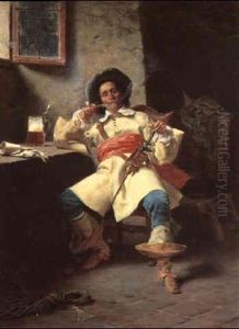 Soldier Carousing