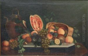 Nature Morte Aux Fruits by Joseph Camille Th. Contini