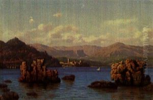Vue Du Chateau De La Napoule by Joseph Camille Th. Contini