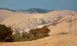 Mountain Landscape (probably Italian Alps) by John Severinus Conway