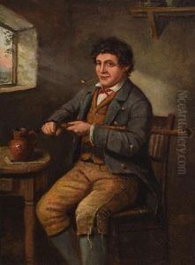 Whittling by Charles Henry Cook