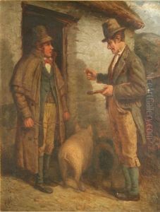 The Pig Dealer by Charles Henry Cook
