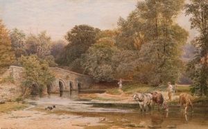 The Watering Hole by Ebenezer Wake Cook