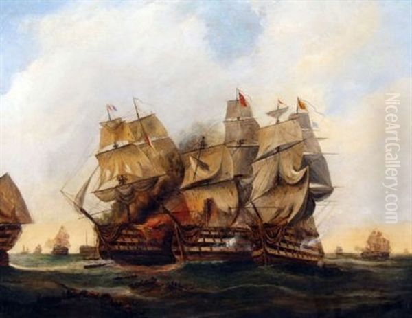 A Naval Battle - view 1