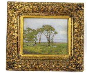 Out On The Marsh by George Eastman Cook