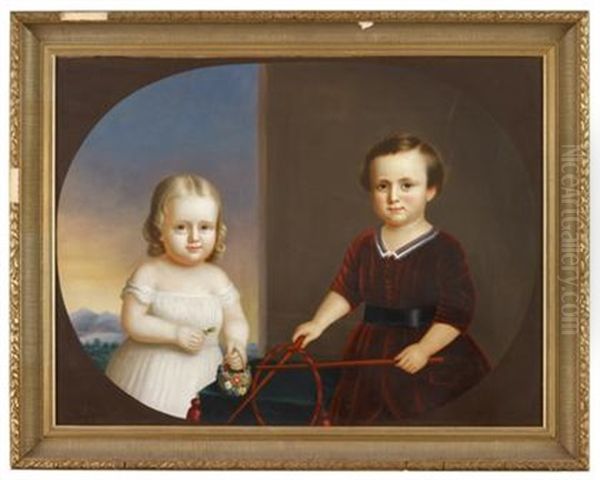 Double Portrait Of A Brother And His Sister - view 1