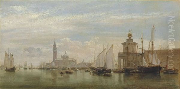 The Dogana, Looking Towards San Giorgio Maggiore, Venice - view 1