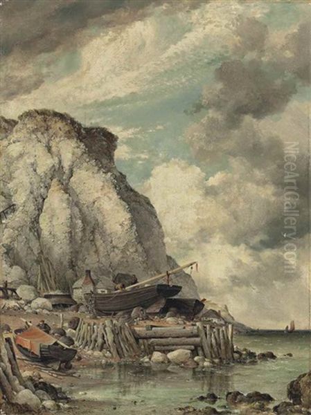 A Bit Of Bonchurch In The Olden Time - view 1