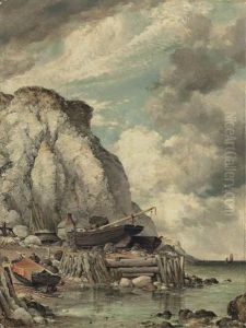 A Bit Of Bonchurch In The Olden Time by Edward William Cooke
