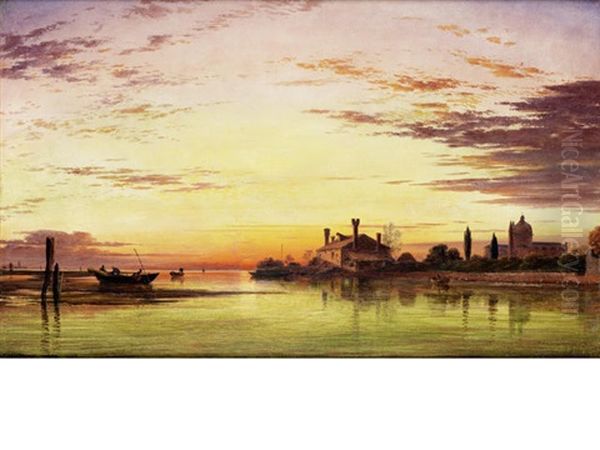 Venice, Sunset After Rain - view 1