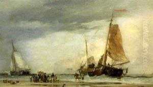 Scheveningen by Edward William Cooke