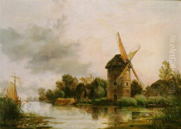 A Mill On The Rhine - view 1
