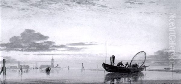 Hauling In The Nets, Mazzorbo - view 1
