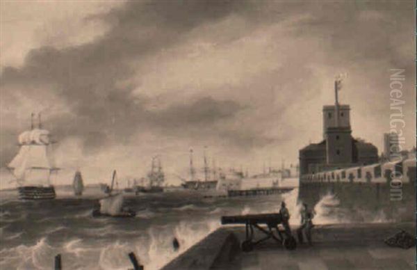 The Battery, Portsmouth Harbour - view 1