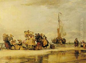 Scheveningen by Edward William Cooke