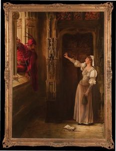 A Scene From The Opera Faust's by Margaret Murray Cookesley