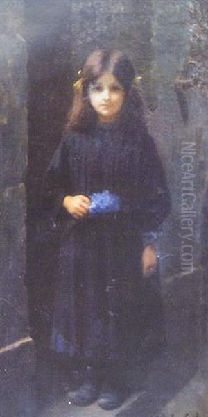 Petite Fille Aux Violettes - view 1