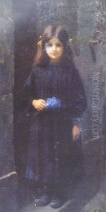 Petite Fille Aux Violettes Petite Fille Aux Violettes